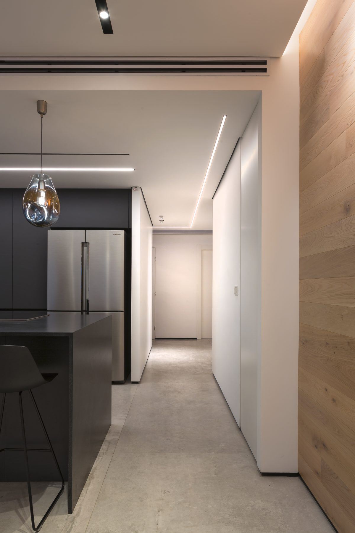 Penthouse apartment – Ra'anana עיצוב תאורת הבית נעשתה על ידי דורי קמחי